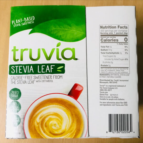 Truvia Stevia Leaf Calorie Free Sweetener From The Stevia Leaf 400 Packets